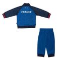 Survêtement Bébé Garçon Equipe De France De Football - Collection Officielle FFF - Polyester - Bleu