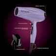 Sèche-cheveux REVLON Ultra Quick Dry - 3 vitesses - 2000W - Revêtement ionique - Touche air froid - Embout amovible - Violet-1