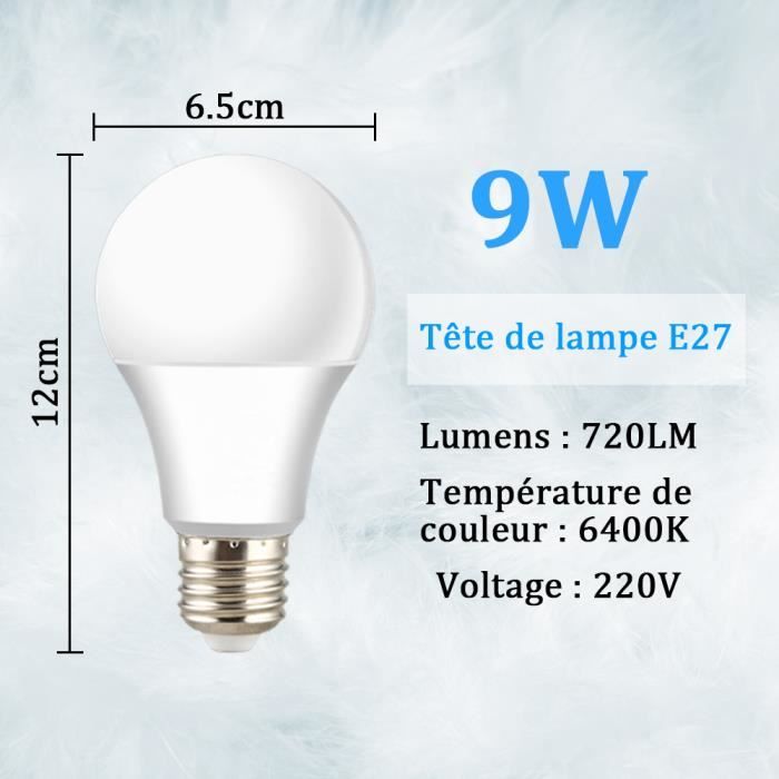 Tube Ampoule Compact Lampe Économie D'Énergie(Warm White, G23)[u6430] -  Cdiscount Maison