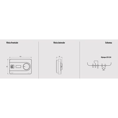 Smart Thermostat Knob Design Lcd Color Display Panel - View #8