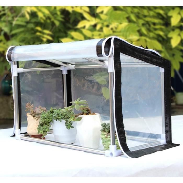 Mini Serre Portable Isolée – Tente De Sélection Végétale, Avec 3 Forets En Carbure