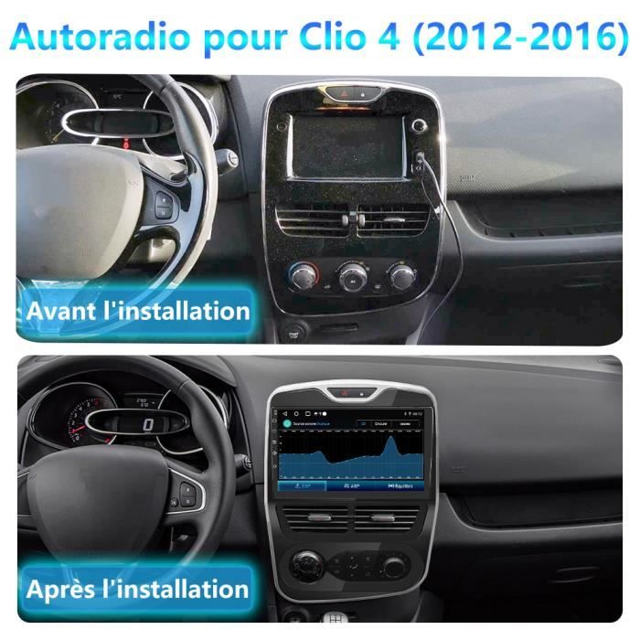 Autoradio Carplay Bluetooth pour Renault Clio Ⅲ 2005-2014 Écran