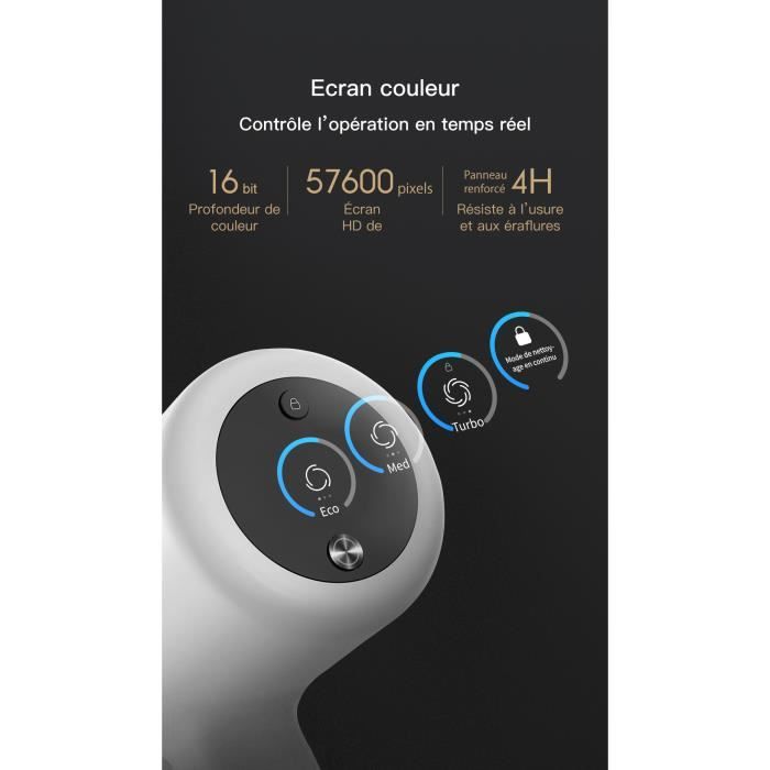Dreame V10 Pro Aspirateur balai sans fil Multifonctions 6 en 1- 22KPa ...