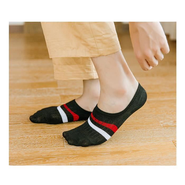 Lot De 6 Chaussettes Sport Falechay Homme/Femme - Coton Respirant, Semelle Épaisse Amortissante
