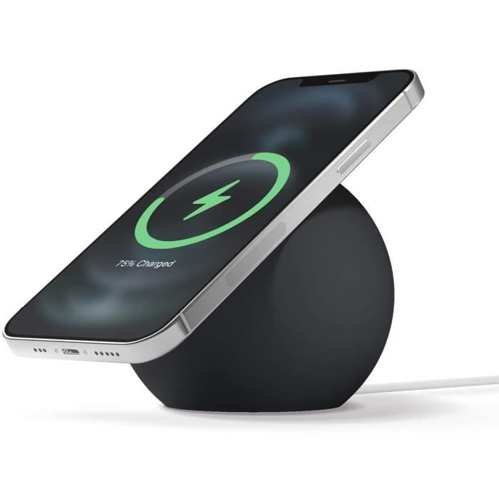 Bleu-Support de charge magnétique en silicone en forme de boule de bureau, Magsafe  Apple, iPhone 14 Pro, Mac - Cdiscount Téléphonie