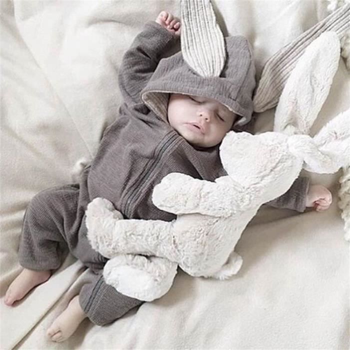 JULIENNE Pyjama combinaison pour bébé fille avant d'aller dormir