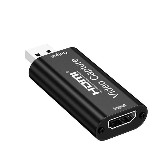 ELUTENG Carte De Capture Vidéo 2 En 1 4K HDMI Vers USB - 8K HDMI Vers USB Type-C, 1080P 60Hz, Faible Latence Pour Streaming & Enregistrement