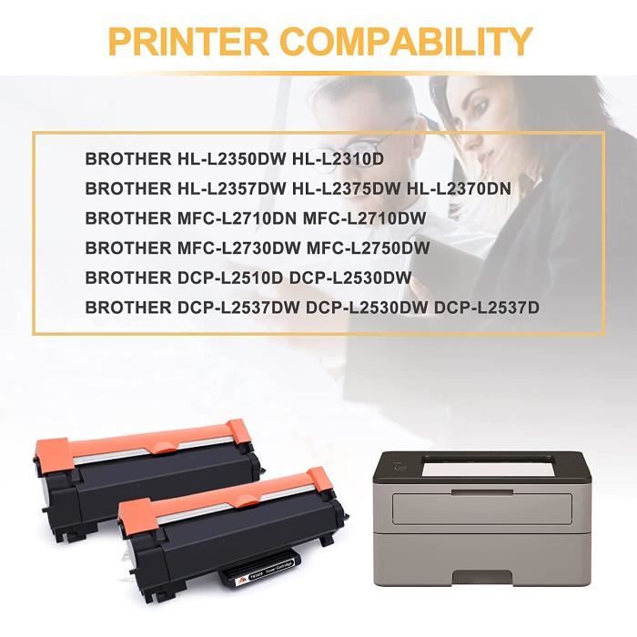 Cartouches de toner pour Brother MFC-L2750DW l'imprimante