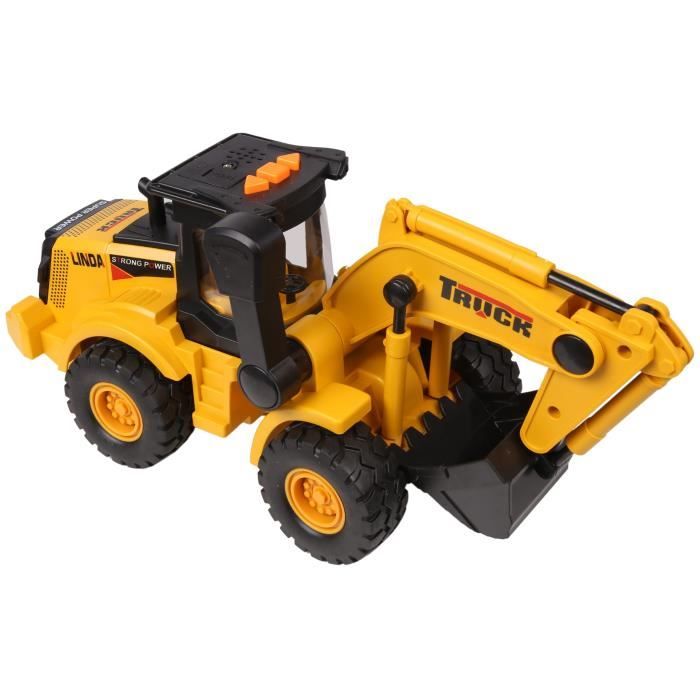 Pelle Mécanique Jouet Enfant 25cm - Pelleteuse de Chantier Articulée - Excavatrice Camion de Construction Robuste - Engin Travaux Publics Sable & Intérieur - Idée Cadeau Anniversaire Noël Dès 3 Ans Pelle Mécanique Jouet Enfant 25cm - Pelleteuse de Chantier Articulée - Excavatrice Camion de Construction Robuste - Engin Travaux Publics Sable & Intérieur - Idée Cadeau Anniversaire Noël Dès 3 Ans