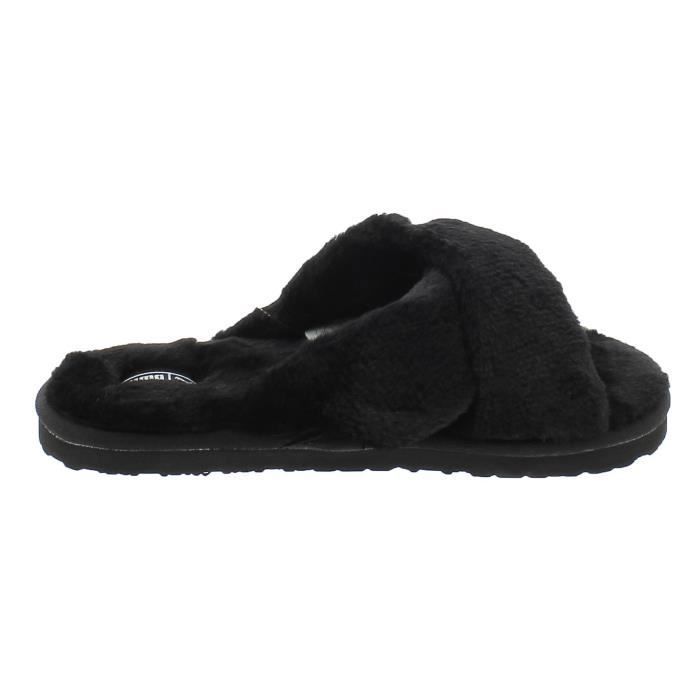 PUMA FLUFF X STRAP BX PANTOUFLES FEMME NOIRES 38535201 Nero
