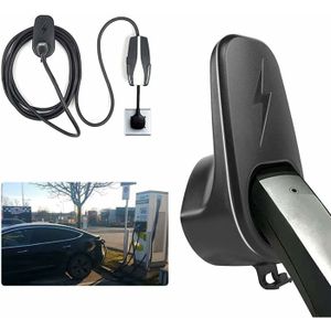 Support Mural Pour Chargeur De Voiture Électrique - Alliage Aluminium Et Fer - Universel