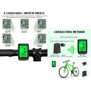 COMPTEUR DE VITESSE vélo Compteur de vitesse pour vélo Rétroéclairage EUR 10,15 - IT COMPTEUR DE VITESSE vélo Compteur de vitesse pour vélo Rétroéclairage EUR 10,15 - IT