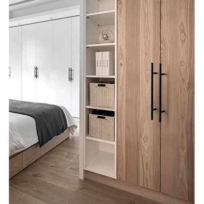 Poignée De Meuble En T - Acier Inoxydable Brossé Argenté - Entraxe 100-300mm (lot De 1 Avec Vis)
