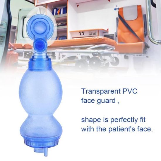Fydun appareil respiratoire Réanimateur manuel simple PVC Kid Enfants Tube  à oxygène et sac de réservoir Kit de premiers soins - Cdiscount  Electroménager