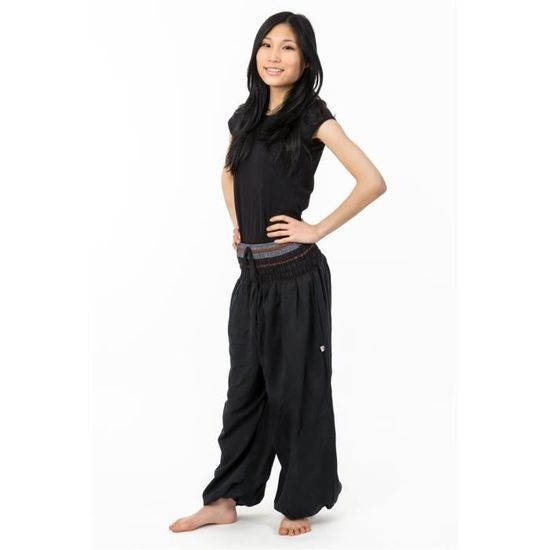 Fantazia Pantalon bouffant femme Pantalon saroual bouffant