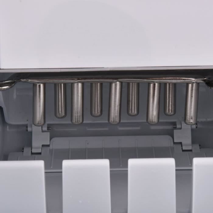 Machine à Glaçons RAF R.0301 Automatique, Production Continue de Glace 12kg/24h, Taille Réglable, Nettoyage Facile, Indicateur Plein, Idéale pour Maison, Bureau et Événements (Rouge) Original Machine à Glaçons RAF R.0301 Automatique, Production Continue de Glace 12kg/24h, Taille Réglable, Nettoyage Facile, Indicateur Plein, Idéale pour Maison, Bureau et Événements (Rouge) Original