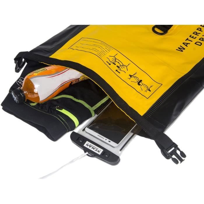 Sac etanche avec valve outlet