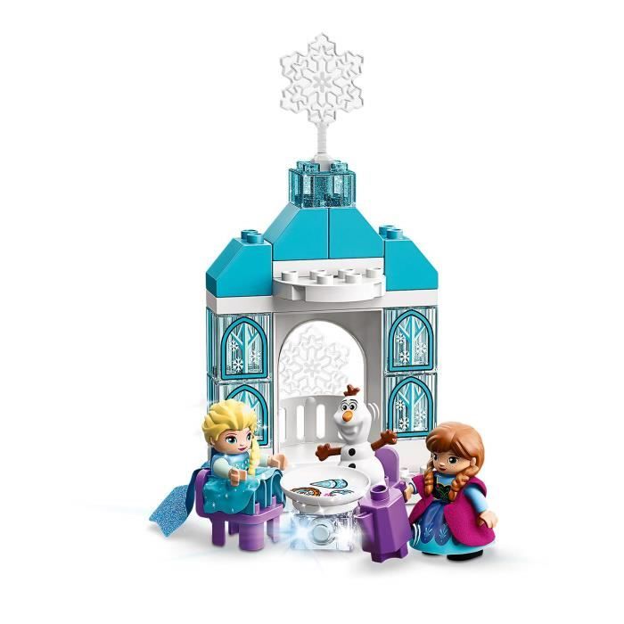LEGO DUPLO Disney Princess - Le château de la Reine des neiges, Jouet pour  Tout-Petits Fille et Garçon dès 2 Ans, 59 Pièces de Co - Cdiscount Jeux -  Jouets