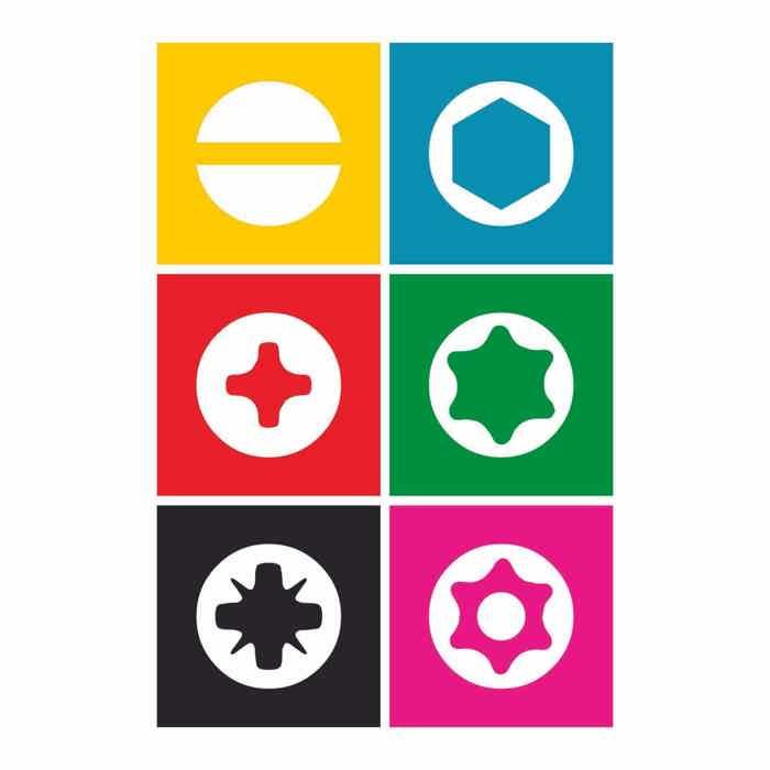 HAZET JEU DE CLÉS À PIPE - 1/4 - HEXAGONAL, PH, PZ, FENTE -33 PCS