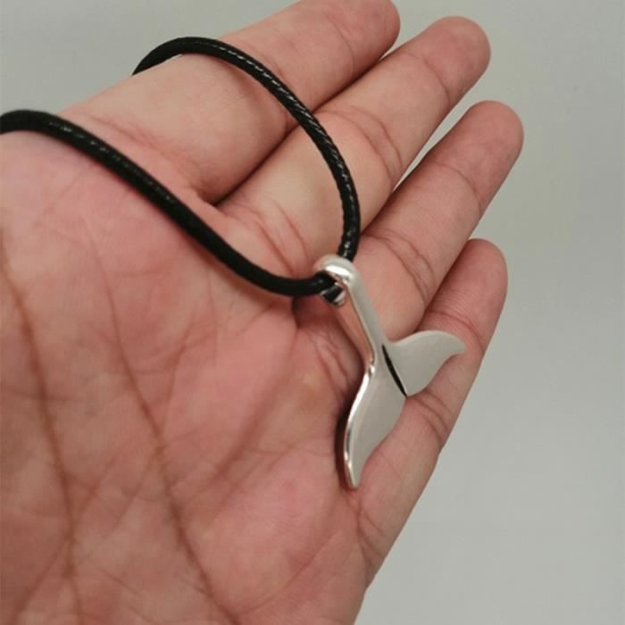 Livraison gratuite 2019 mode dauphin queue pendentif collier ras