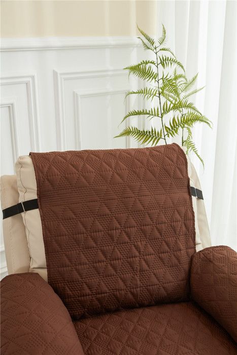 Housse De Protection Réversible Pour Canapé 2 Places, Coloris Beige Marron Ref Zx6251 4 Housse De Protection Réversible Pour Canapé 2 Places, Coloris Beige Marron Ref Zx6251 4