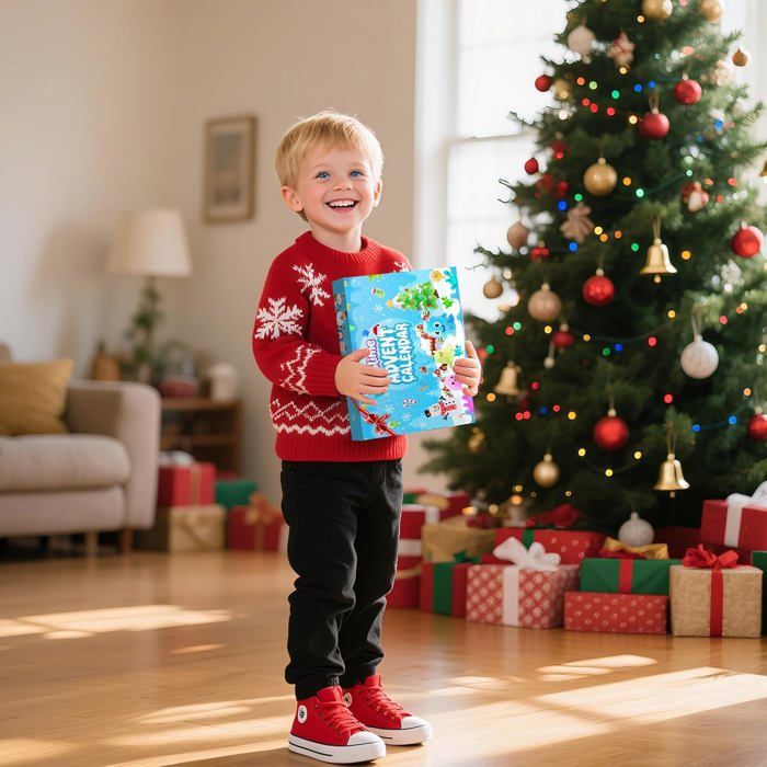 Calendrier De L'Avent Slime 2025 - 24 Jours De Surprises (slimes + Accessoires) - Cadeau Noël Enfants 4-8 Ans