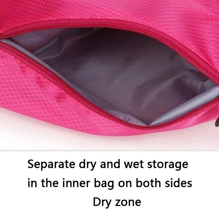 Sac à Dos Imperméable Pour Raquettes De Badminton – Tissu Oxford, Compartiments Pour Chaussures Et Bouteille – 24x12x48 Cm