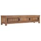 Meuble Tv Contemporain Banc Tv 150 X 30 X 30 Cm Bois De Teck