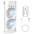Sherum Climatiseur 3.0 – Serum Cooling Ace, Rechargeable, Blanc Corvina