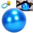 Ballon d'exercice Ballon de yoga Balles de fitness resistantes a l'eclatement, 75 cm, parfait pour les exercices de yoga-KOR-0