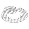 Grille de Cuisson-VEVOR-Diamètre 53cm, grille barbecue ronde en fer Pour barbecue au charbon pique - nique Camping jardin barbecue-0