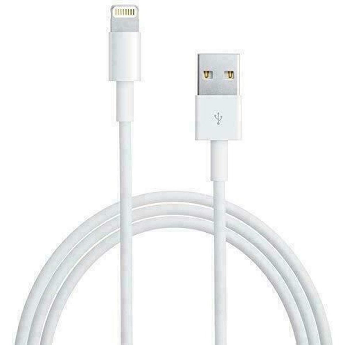 1 CHARGEUR IPHONE 5 5C 5S 6 6 6S IPAD CABLE TELEPHONE BLANC 