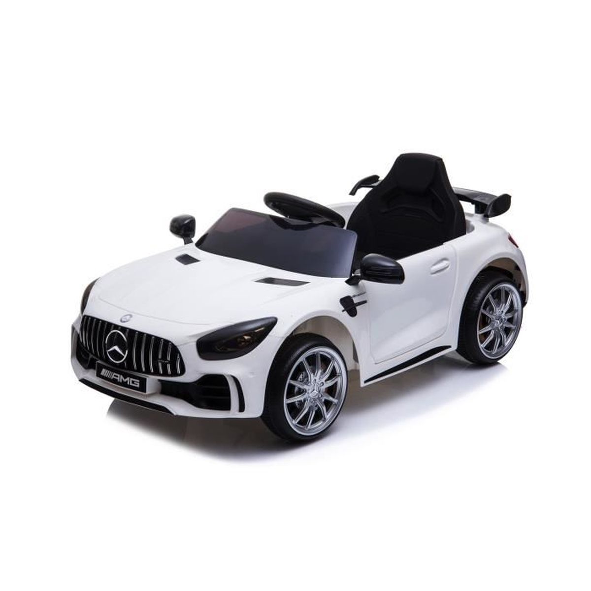12V Mercedes GTR Blanc sous licence Voiture Electrique Pour Enfants 