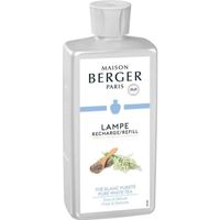 Lampe Berger - 115361 Recharge parfum de maison pour lampe à parfum Thé Blanc Pureté 500ml Incolore