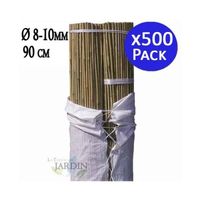 Suinga - Lot 500 x Tuteurs en Bambou 90 cm, 8-10 mm. Tiges de bambou, canne de bambou écologique pour maintenir les arbres, les plan
