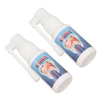 Hililand Spray de soin buccal 2 pièces soins bucco-dentaires Spray à base de plantes garder la santé de la bouche Portable mal de