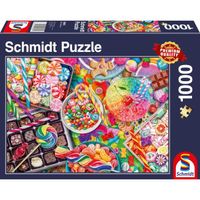 Puzzle Abstrait - SCHMIDT SPIELE - Candylicious - 1000 pièces