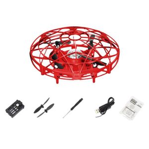 DRONE Rouge - Mini Drones RC Flying UFO Jouet pour Enfan