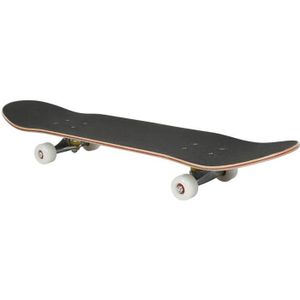 SKATEBOARD - LONGBOARD Skateboard - PERFECT - Planche à roulettes 79 * 20 * 8.5cm - Noir - Enfant - Urbain