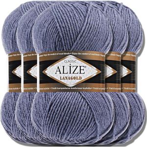 jiuzcare Coton A Tricoter 100% Yarn Pour Crochet Pelote De Fil