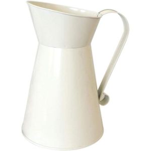 VASE - SOLIFLORE Crème Vintage Grand Shabby Chic Vase Pichet Jug Ma