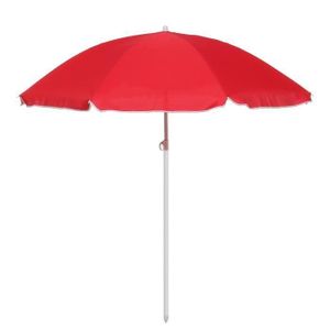 Froadp /Ø200cm Parasol de Plage Inclinable Pliable Parasol UV 50 Protection Solaire R/églable en Hauteur pour Camping Bord de Mer Beige