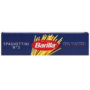 SPAGHETTI TAGLIATELLE BARILLA Spaghettini - Pâtes spaghetti italiennes 500g