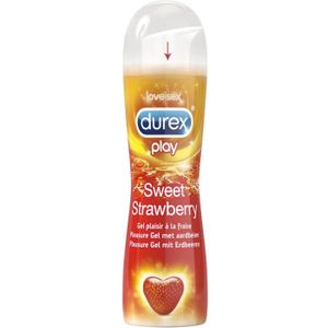 LUBRIFIANT Durex Play Sweet Strawberry Gel Lubrifiant à la Fr