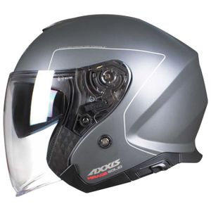 CASQUE MOTO SCOOTER Axxis - Helm Axxis SV Mat Titanium M