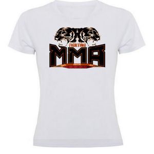 T-SHIRT MAILLOT DE SPORT Tee-shirt sport femme Free Fight MMA Fighting Tige