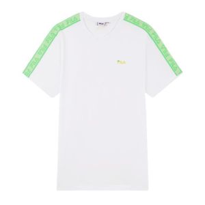 T-SHIRT T-shirt Blanc/Vert Homme Fila Gaston