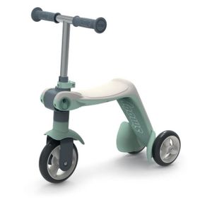 Tricycle SMOBY - Draisienne transformable en patinette - 3 roues - pour bébé de 18 mois à 4 ans