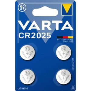 PILES Varta - Pack de 3 - Pile électronique CR2025 blist