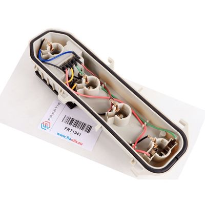 Support De Lampe Feu Arrière Pour Renault Clio MK II / Clio 2 Phase 2 – Compatible Plusieurs Références OEM, Gris Plastique
